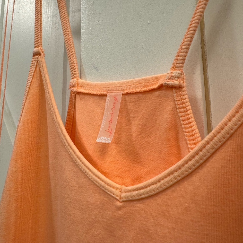 Free People Movement Hot Shot
Onesie Jumpsuit in Pastel Peach - Picture 8 of 8